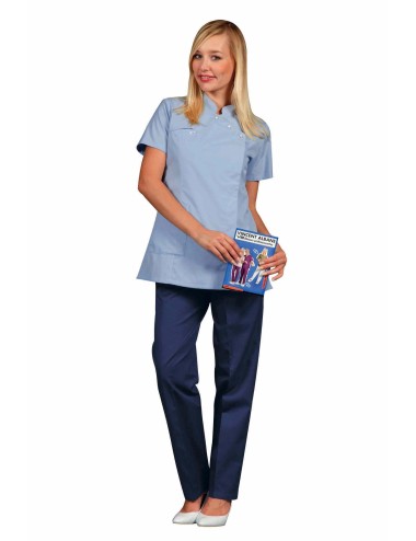 women fitted medical tunic in color