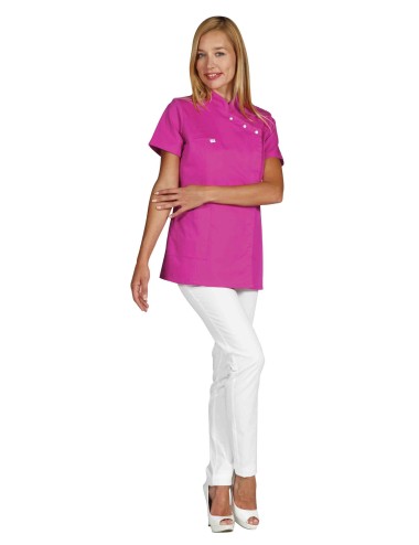 women fitted medical tunic in color