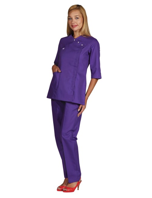 fitted medical tunic for women