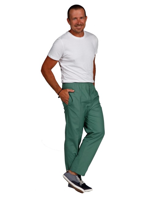 pantalone medico con taglia elastica per uomini