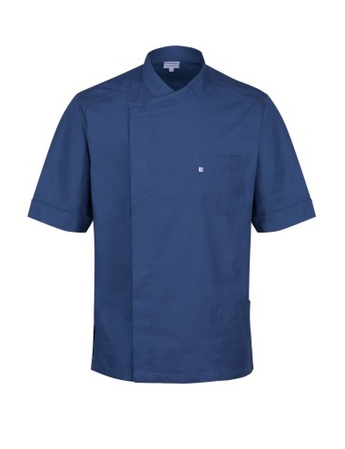 men fitted medical tunic in colors