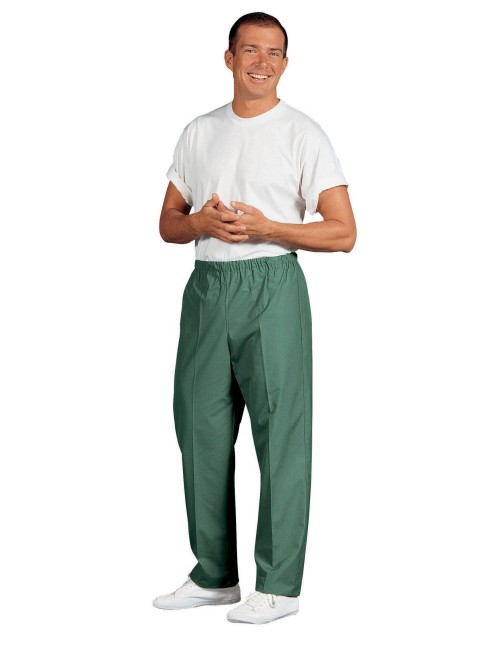 unisex elastic-scrub-pants