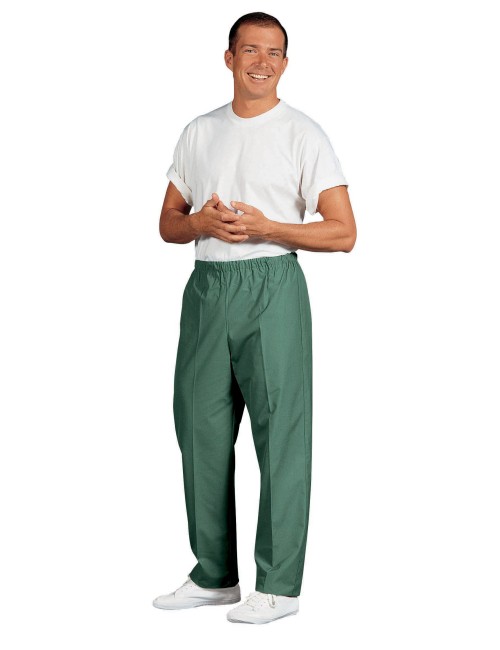 unisex pantalones medicos de cintura elástica