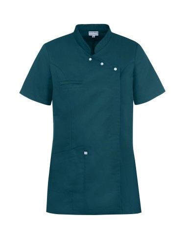 women fitted medical tunic in color