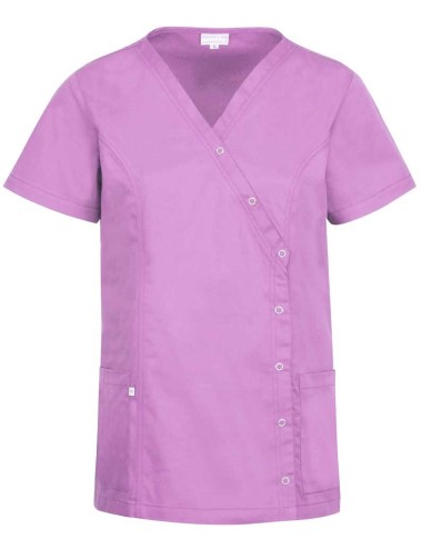 Blouse médicale blanche et couleur sage femme puericulture gynécologie