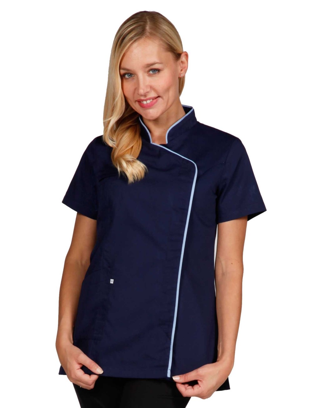 women fitted medical tunic in color