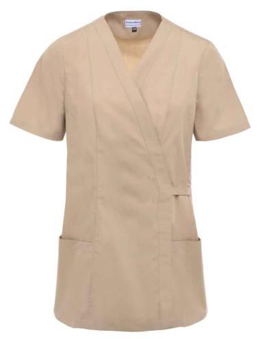 medical fitted tunic double breasted