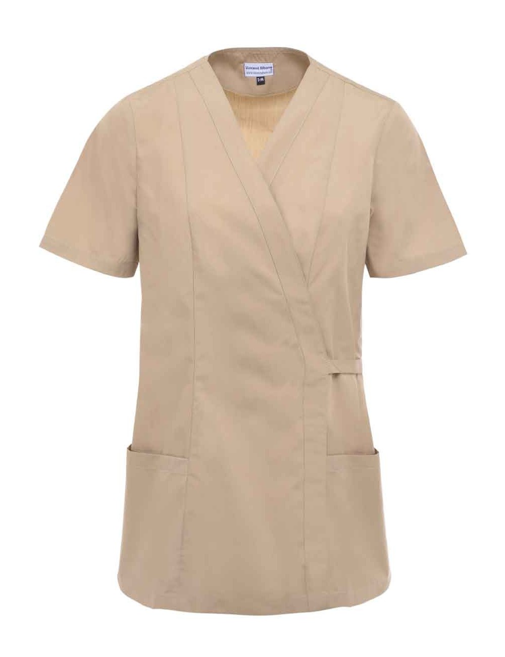 medical fitted tunic double breasted