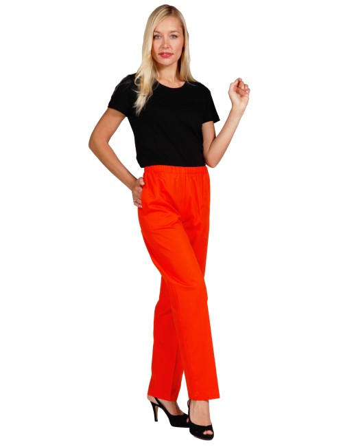 pantaloni medici taglia elastica per donna