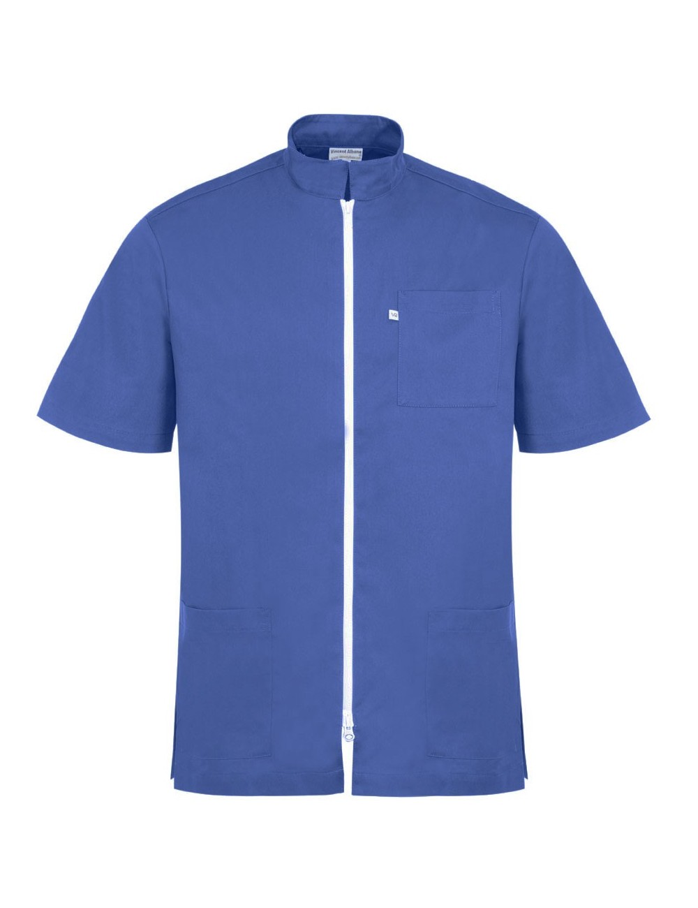 medical tunic for men with zip