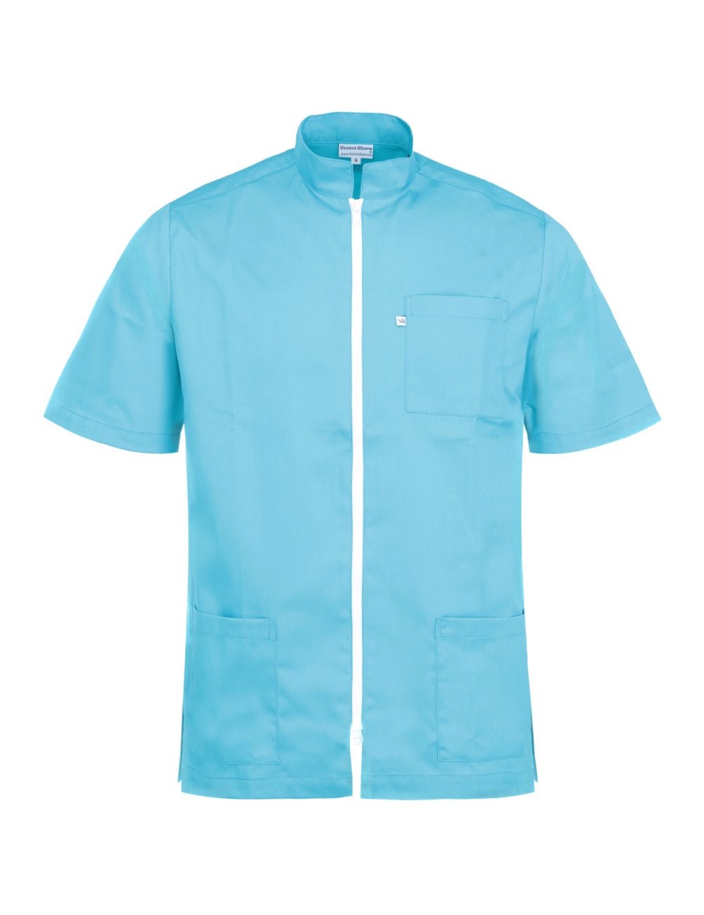 medical tunic for men with zip