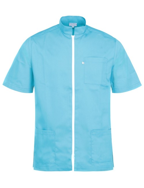 medical tunic for men with zip