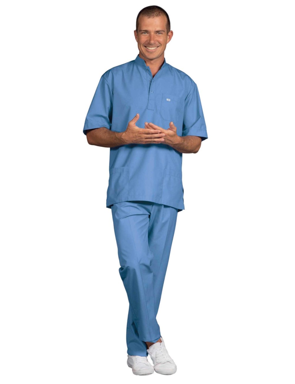 medical scrub tunic for men