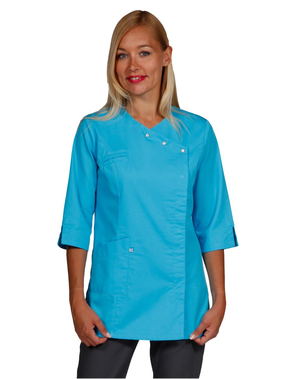 fitted medical tunic for women