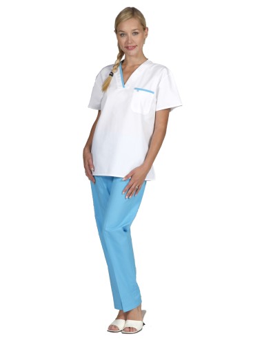 tunica medico unisex collo V