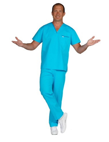 tunica medico unisex collo V