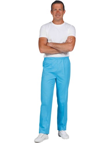 unisex elastic-scrub-pants