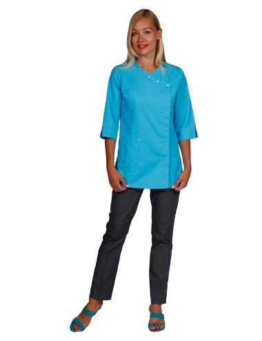 fitted medical tunic for women
