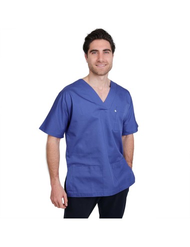 túnica medica unisex cuello en V