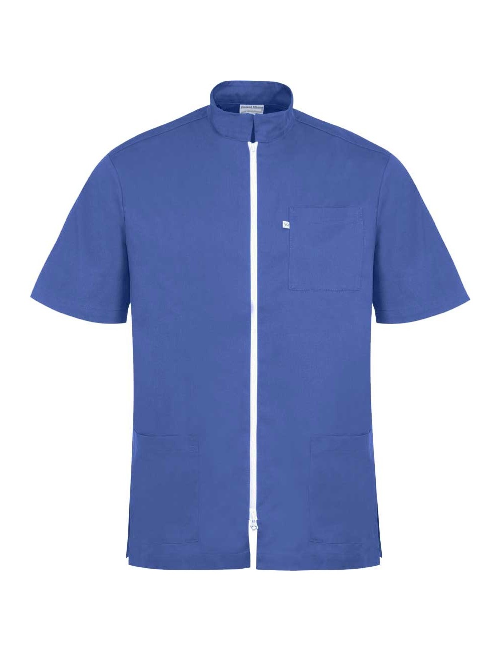 medical tunic for men with zip