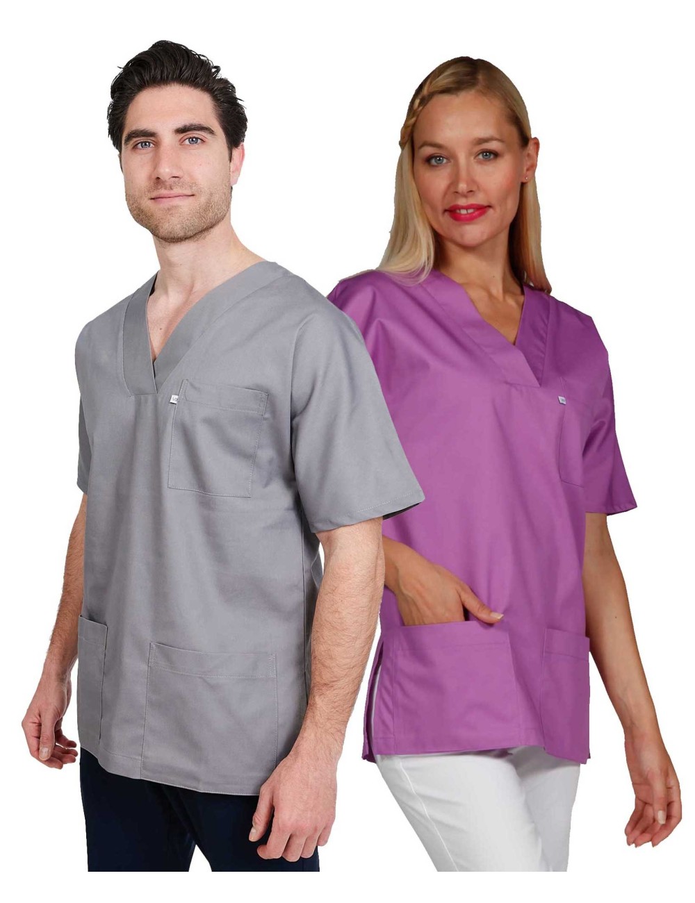 tunica medico unisex collo V