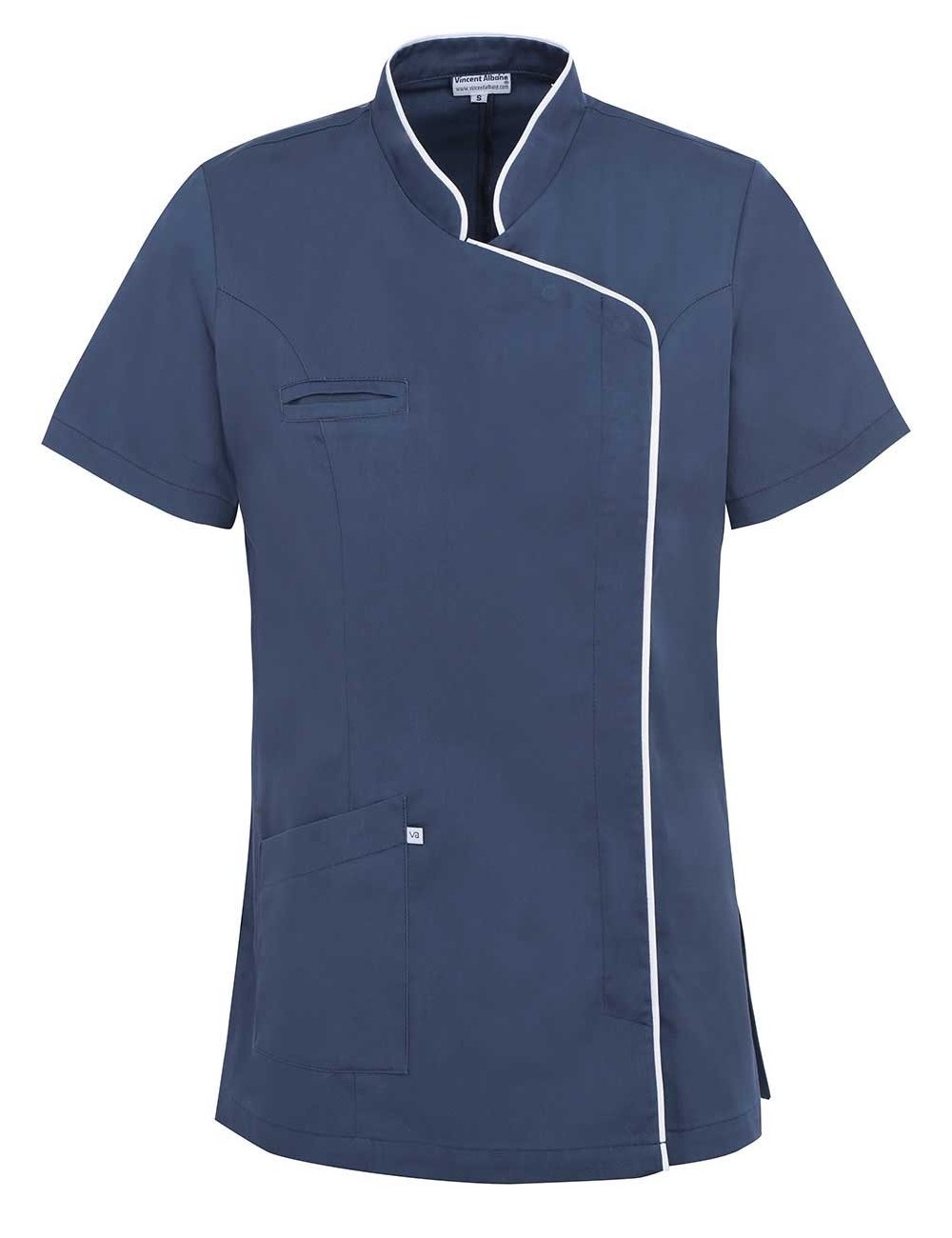 women fitted medical tunic in color