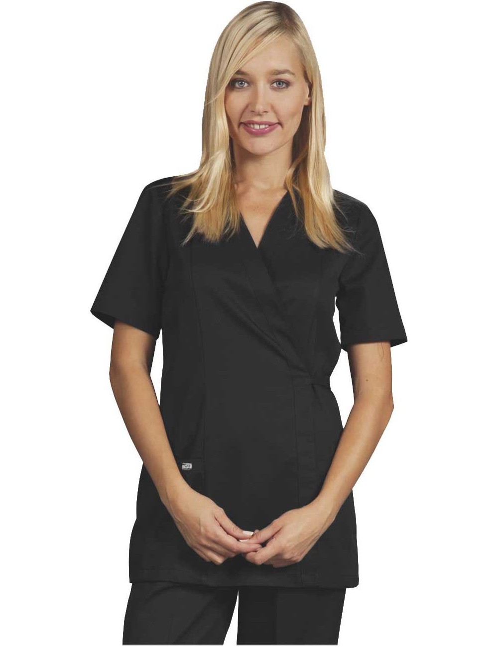 medical fitted tunic double breasted