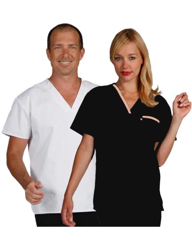 tunica medico unisex collo V