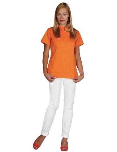 women fitted medical tunic in color