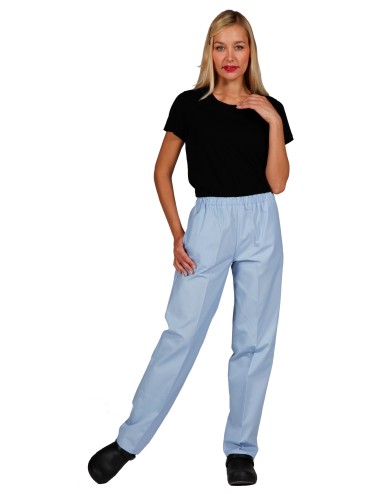 elastic scrub pants for women