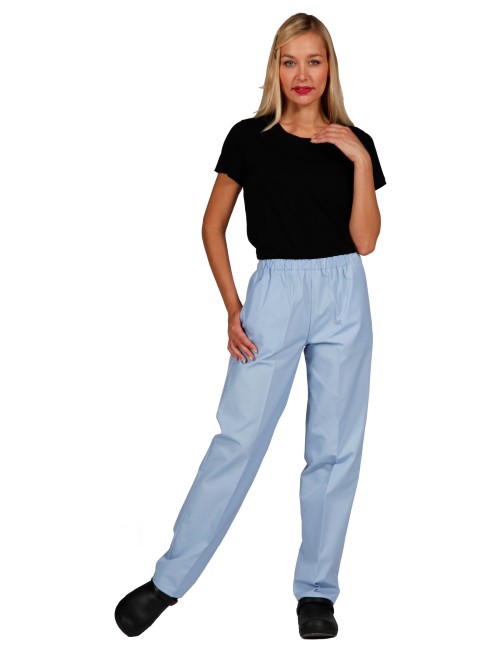 elastic scrub pants for women