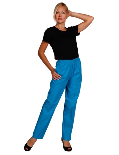 elastic scrub pants for women