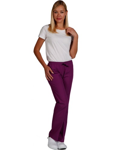 pantaloni medici taglia elastica per donna